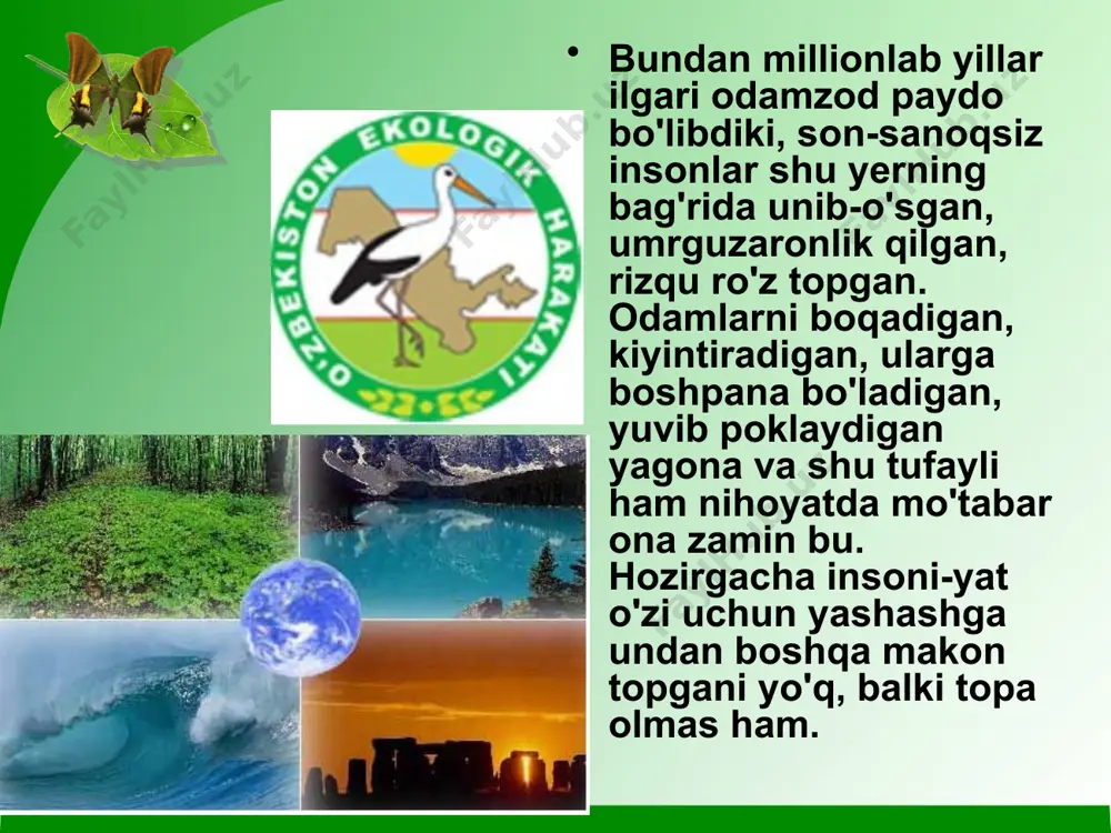 ’zining tabiatga ta’siri orqali undagi muvozanatni buzdi va tabiat hodisalarining davriy muvozanatini izdan chiqardi. image4.png image5.png image1.png image2.png image6.gif image7.gif image8.png image9.png image10.jpeg image11.jpeg image12.jpeg image13.jpeg image14.jpeg image15.gif image16.jpeg image17.jpeg image18.png image19.jpeg image20.jpeg image21.jpeg image22.jpeg image23.jpeg image3.png