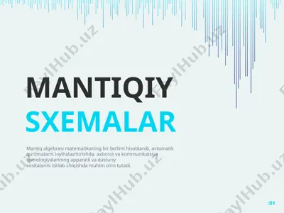 mantiqiy sxemalar — PPTX