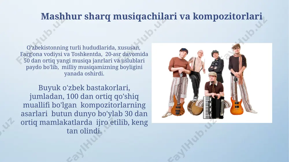 sharq mamlakatlari musiqasi va madaniyat - Page 3