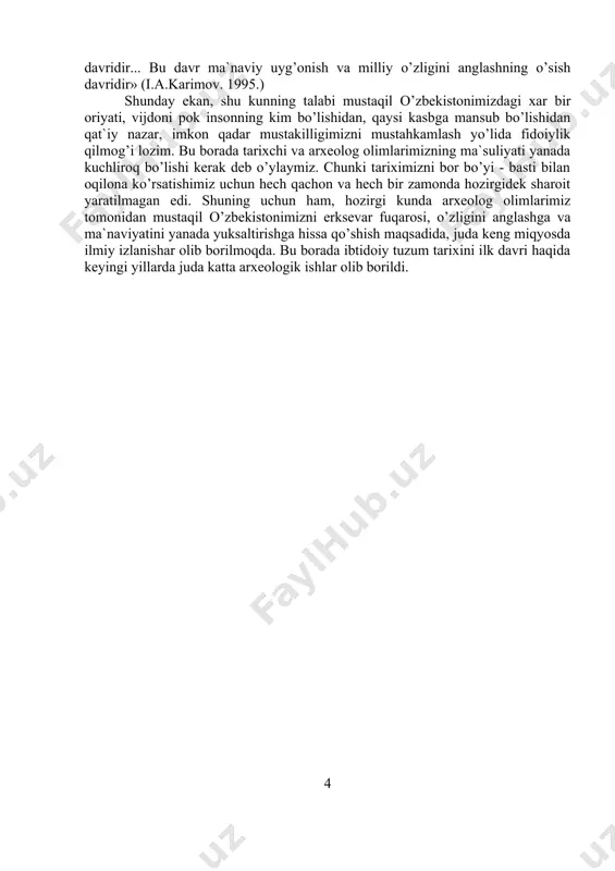 arxeologlar o’z fikr va mulohazalarini erkin bayon etishga harakat qilganlar, asarlar yaratganlar. ammo, mustamlaka siyosatmandlari xalq ommasining milliy ongini o’stirishga yordamlashishni aslo ma’qul ko’rmasada, fan uchun xizmat qiluvchilar ham bor edi. ularning foliyatlari ham mavjud sharoitga nisbatan qiyin kechgan, albatta. sababi, chor hukumati amaldorlari omma o’rtasida tarixiy bilimlarni targ’ibot qilish, ular diqqatini qadimgi zamon yodgorliklarini o’rganishga tortish kabi ishlardan cho’chir edilar. binobarin, o’rta osiyoning yangi-yangi hududlarida rossiya hukmronligining o’rnatilishi, ularning umumrossiya iqtisodiy taraqqiyoti yo’liga qo’shib yuborilishi tufayli turmushning o’zi ilmiy tadqiqotlar o’tkazish zarurligini taqoza qilardi. o’rta osiyoning yaxshiroq o’rganilmaganligi mustamlaka ma’muriyatining maqsadlarini ro’yobga chiqarishga halaqit berar edi. ilmiy tadqiqot ishlarining ma’lum bir qismi, o’zlarining ko’p asrlik tarixiga, o’z urf-odatlari, xususiyatlari, turmush tarziga ega bo’lgan ko’p sonli o’rta osiyo xalqlari ommasini ekspulatatsiya qilish tizimini kuchaytirishga yordam berishi ko’zda tutilar edi. tabiiy boyliklari, madaniy merosi g’oyat boy bo’lgan va kam tekshirilgan bu hudud rus ziyolilarining taraqqiyparvar qismini juda qiziqtirardi. shuning uchun ham, …