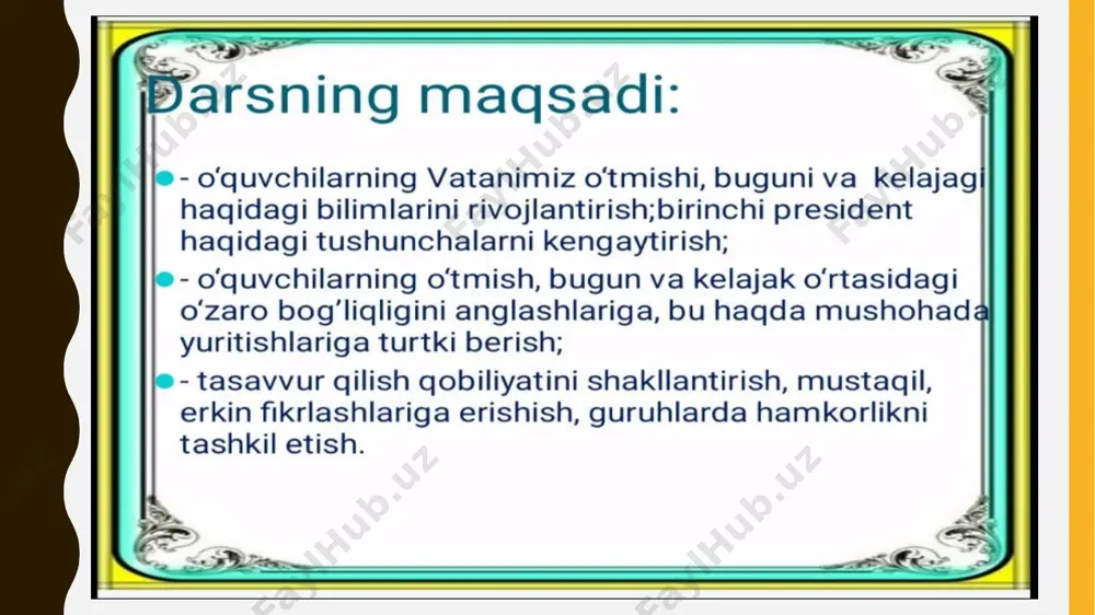 mustaqillik darsi taqdimoti - Page 5