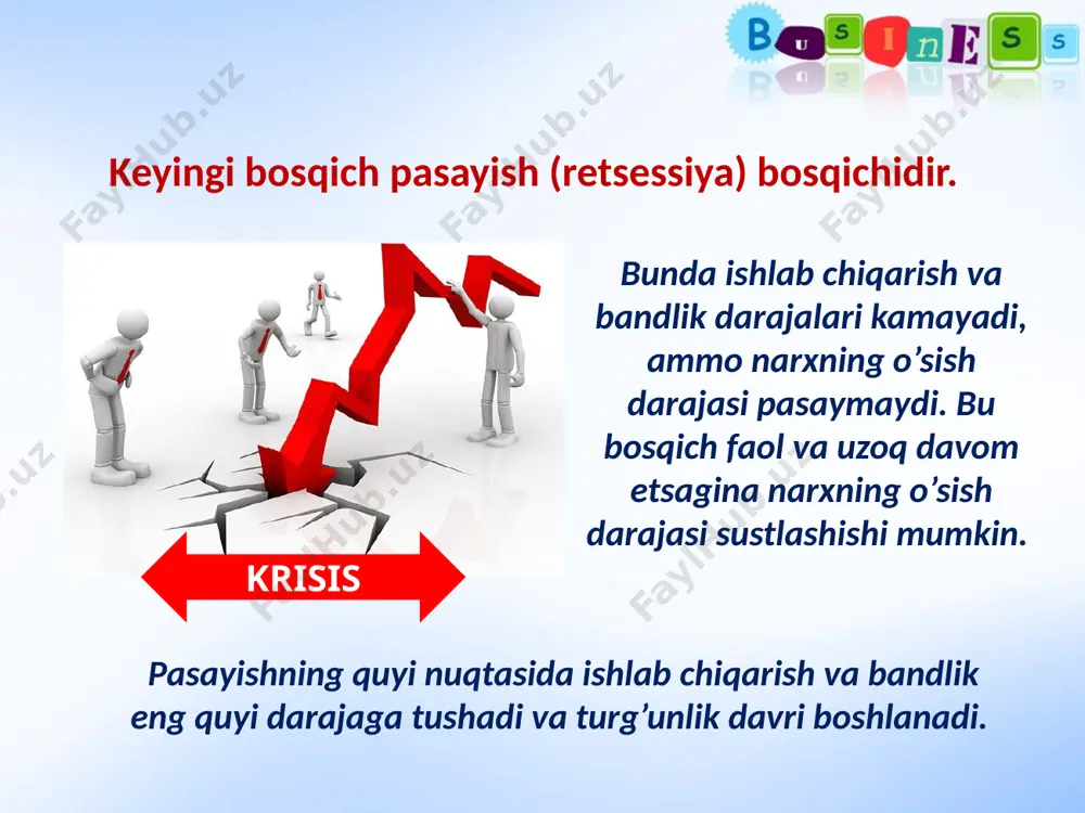 bozor iqtisodiyotining davriy rivojlanishi - Page 5