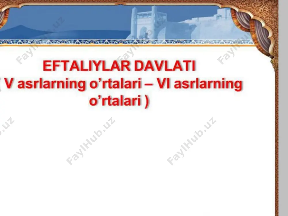 eftaliylar davlati - Page 2