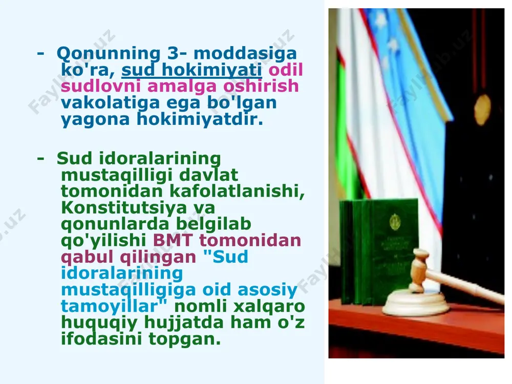 o`zbekiston respublikasi sud tizimi - Page 4