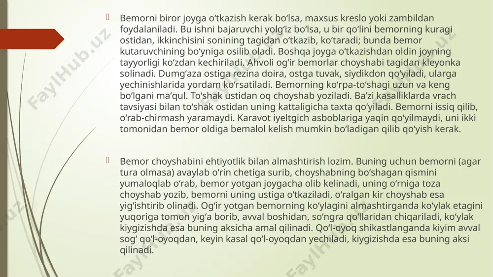 avaliyev n. s, djaxangirov i. a., atlas po manipulyatsionnoy texnike i uxodu za bolnimi, t., 1997. 3. oʻzbekiston milliy ensiklopediyasi (2000-2005) maʼlumotlaridan foydalanilgan. image1.jpg image2.jpg /docprops/thumbnail.jpeg