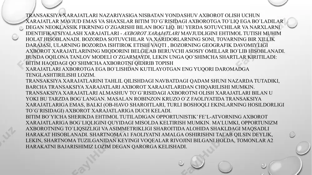 transaksiya va transformatsiya xarajatlari - Page 5