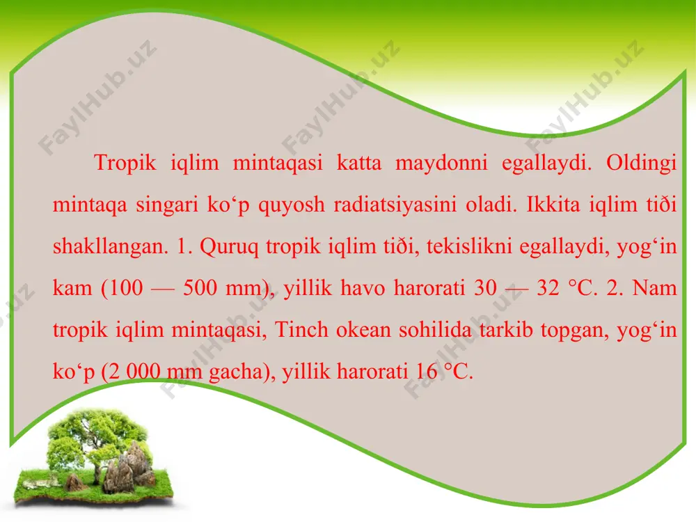 iqlimi, ichki suvlari va tabiat zonalari (avstraliya) 6-sinf - Page 4