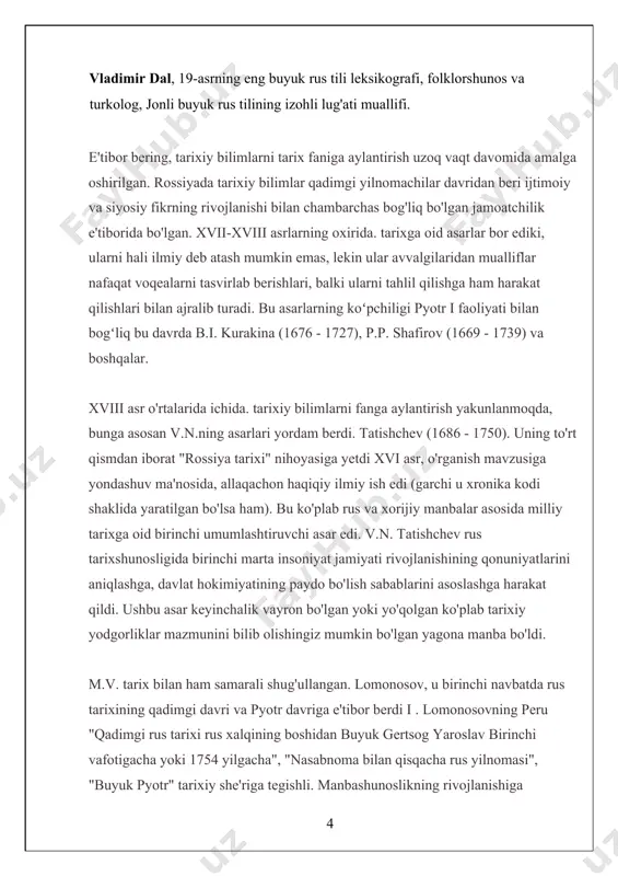 germanist, qiyosiy o'lchov va prosodiyani ishlab chiqdi. · aleksandr kibrik, taniqli tipolog va kavkazolog. · andrey kibrik, lingvistik tipologiya, kognitiv lingvistika, nutq tahlili va atabaskan tillari bo'yicha mutaxassis. · valeriya kirpichenko, tilshunos, tarjimon, arab adabiyoti mutaxassisi, rossiya fanlar akademiyasining sharqshunoslik instituti professori · yuriy knorozov, tilshunos, epigraf va etnograf, qadimgi mayya yozuvini shifrlagan, hind yozuvi uchun shifrlashni taklif qilgan. · rimma komina, adabiy tanqid bo'yicha sovet va rus mutaxassisi, perm davlat universiteti filologiya fakulteti dekani (1977-1982) · taniqli tilshunos va til faylasufi, german tillari va ingliz grammatikasiga ixtisoslashgan andrey korsakov nutq tizimining qismlari va sintaktik kategoriyalarni falsafiy tushunish uchun falsafiy fikrlashni taklif qildi. · margarita kojina, sovet va rus tilshunosi, stilistika bo'yicha mutaxassis, perm funksional stilistika maktabining asoschisi. · nikolay krushevskiy, fonema tushunchasi va almashinishlarni tizimli tahlil qilish hammuallifi. l[tahrir | manbasini tahrirlash] indologiyaning kashshofi gerasim lebedev yevropaga bengal yozuvini tanitdi, hindistonda yevropa uslubidagi birinchi drama teatriga asos soldi. dmitriy …