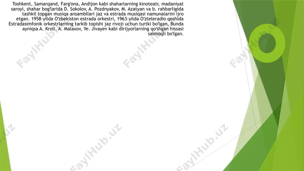 jaz musiqasi.(tinglash,taxlil qilish ,ijro qilish) - Page 5