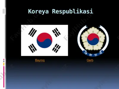 koreya respublikasi — PPTX