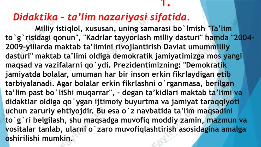 didaktikaning tashkil topishi va rivojlanishi - Page 4