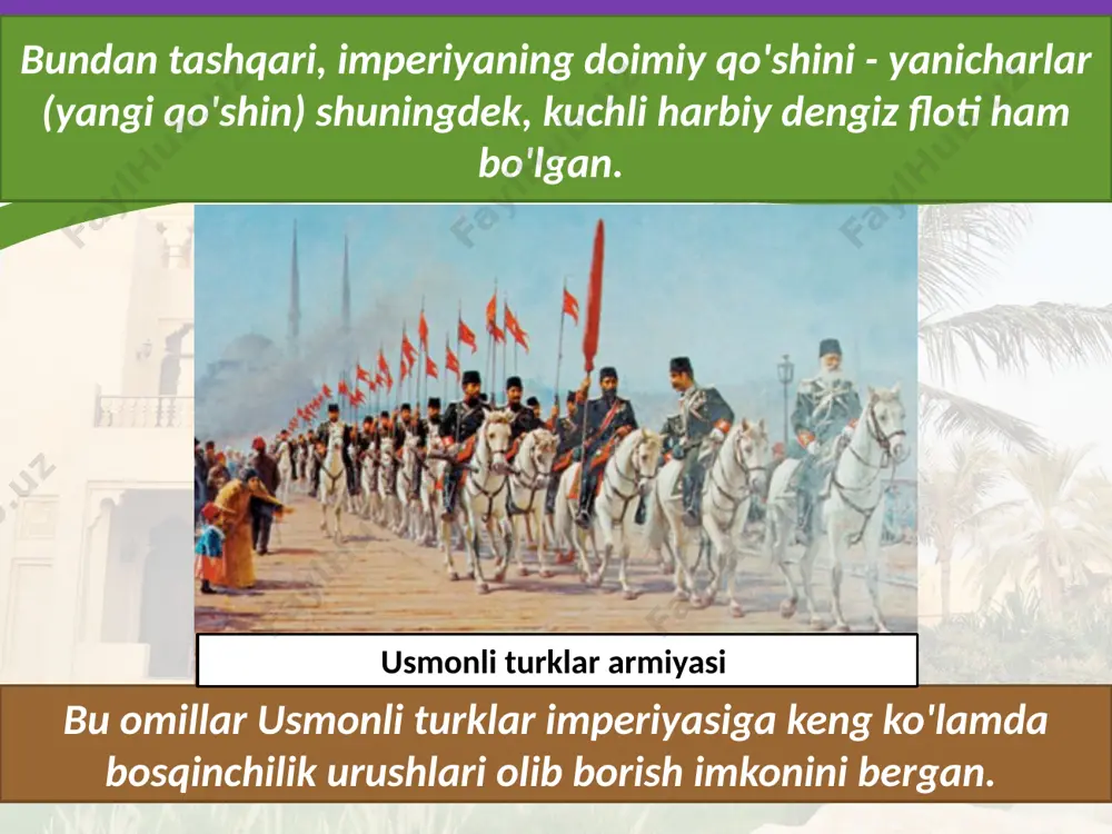xvi - xviii asrlarda usmonli turklar imperiyasi. 8- sinf - Page 5