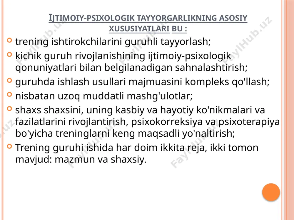 sodir bo'ladi. shuning uchun ta'limning asosiy vazifasi insonga kerakli ma'lumotlarni berish va undan qanday foydalanishni tushuntirishdir . trener - mijoz faoliyatini kelajakda e'tiborga oladigan teskari aloqa signali sifatida ko'rib chiqadi. mijozlar o'qituvchi tomonidan sub'ektivlik elementlari bo'lgan ob'ektlar holatiga joylashtiriladi . ularning vazifasi murabbiyga fikr bildirishdir. mentorlik murabbiyning dunyo qiyofasi bu dunyoda bir tomonlama ta'sir deyarli yo'q degan fikrga asoslanadi ; shuning uchun, dunyo ob'ektiv bo'lsa-da, u tubdan noaniq va turli odamlar uchun o'zgaruvchan . ushbu paradigmada mijoz o'ziga xos ichki dunyosiga ega bo'lgan shaxs sifatida qaraladi. insonning ongi unga dunyoda nafaqat tashqi sharoitlar (atrof-muhit stimullari) ta'siri ostida, nafaqat jamiyat tomonidan ishlab chiqilgan xulq-atvor namunalariga muvofiq , balki o'zining qadriyatlar tizimi, mavjud munosabatlari asosida ham harakat qilish imkonini beradi . , bir nechta optimal xulq-atvor usullaridan unga mos keladiganini tanlash - maqsadlaringizga erishishning o'ziga xos usulini topish. mentorlik sifatida trening paradigmasi xulosa: insonning xulq-atvori , umuman olganda, u o'zlashtirgan, tanlab olingan …