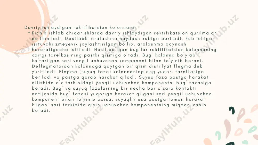 rektifikatsion kolonnalar - Page 5