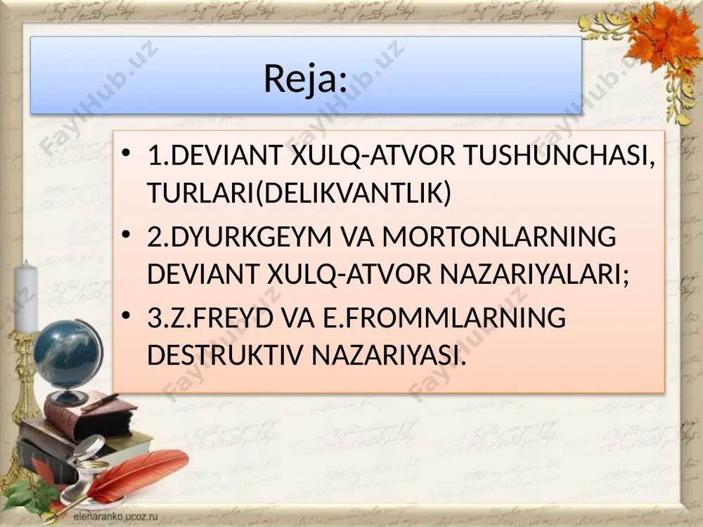 ayniqsa, o‘z ortidan jinoiy yoki fuqarolik javobgarligi va tegishli jazoni boshlab keluvchi qonunbuzarlik shaklida namoyon bo‘ladi. o‘smirlarda (13 yoshdan boshlab) delinkvent axloqning quyidagi turlari ustunlik qiladi: bezorilik, mayda o‘g‘rilik, o‘g‘rilik, vandalizm, jismoniy zo‘rlik, giyohvand moddalarni sotish. bola yoshida (5 yoshdan 12 yoshgacha) o‘zidan kichik yoshdagi bolalar va tengdoshlariga nisbatan zo‘ravonlik, hayvonlarga shafqatsiz munosabat, o‘g‘rilik, mayda bezorilik, mulkni buzish, yondirish kabi shakllari birmuncha keng tarqalgan. asotsial axloq- bu shaxslararo munosabatlarning tinchligiga bevosita xavf soluvchi, axloqiy-ma’naviy me’yorlarni bajarishdan qochuvchi axloq. u tajovuzkor axloq, jinsits deviatsiya (tartibsiz jinsiy aloqador, fohishabozlik, yomon yo‘lga kirish, vuayerizm, eksgibitsionlik, va boshqalar), pulga azart o‘yinlarga tortilish, daydilik, boqimandalik sifatida namoyon bo‘ladi. o‘smir yoshida uydan chiqib ketish, daydilik qilish, maktabga bormaslik yoki ta’lim olishdan bosh tortish, tajovuzkor axloq, promiskuitet (tartibsiz jinsiy aloqa) graffiti (devorga uyatsiz xarakterdagi rasmlar chizish va yozuvlar yozish), submadaniy deviatsiyalar (sleng, shramlash, tatuirovkalar) birmuncha tarqalgan. bolalarda esa uydan qochib ketish, daydilik, maktabga bormaslik, tajovuzkor axloq, g‘iybat …