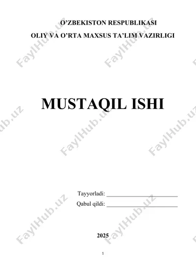 maktabgacha ta'lim muassasasi, oila va maktab hamkorligi — DOCX