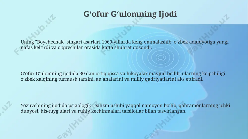 g'ofur g'ulom hayoti va ijodi - Page 3