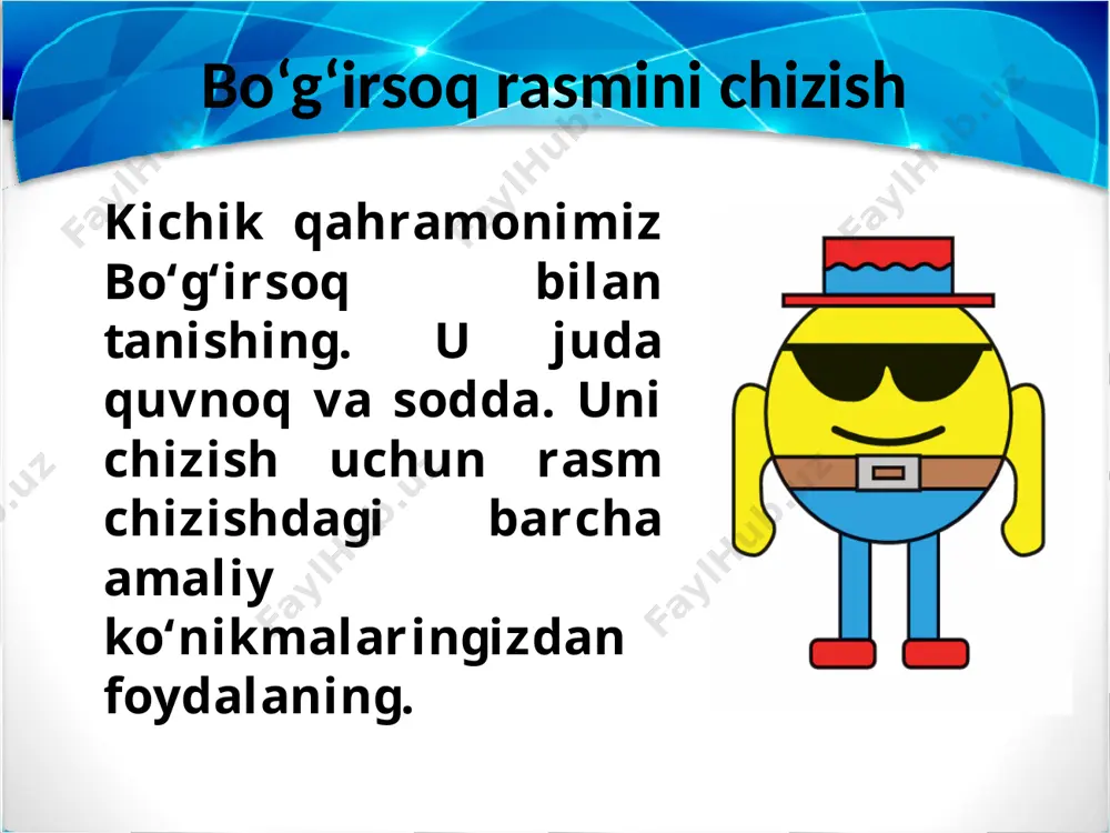 bo‘g‘irsoq rasmini chizish mashg’uloti - Page 2