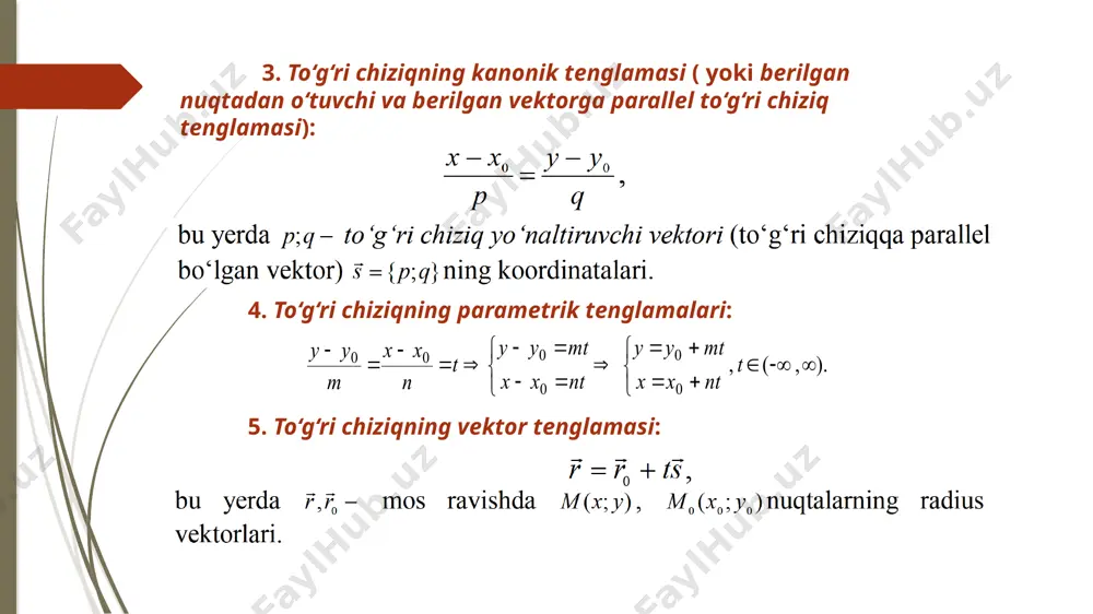 ikkinchi tartibli chiziq - Page 5