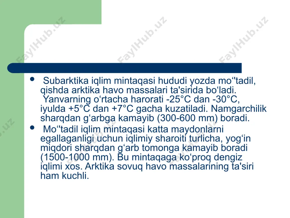 shimoliy amerikaning iqlim mintaqalari tabiat zonalari - Page 4