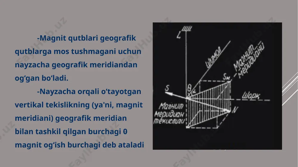 yer magnit maydoni kuchlanganligining gorizontal tashkil etuvchisini aniqlash va tangens-galvanometr doimiysini aniqlash - Page 5