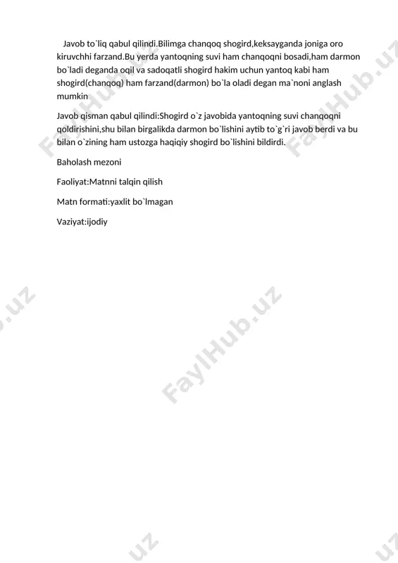 donishmand ustoz matni uchun piza savollari - Page 5