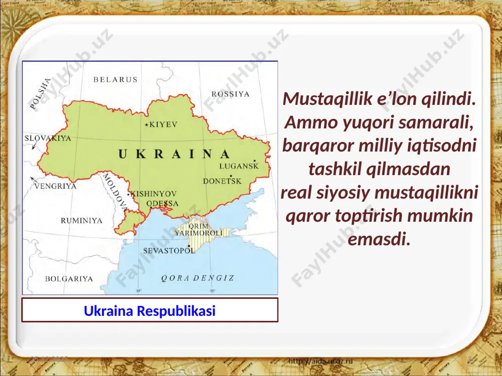 1991 – 2017-yillarda ukraina, belarus va moldova respublikalari 11- sinf - Page 3