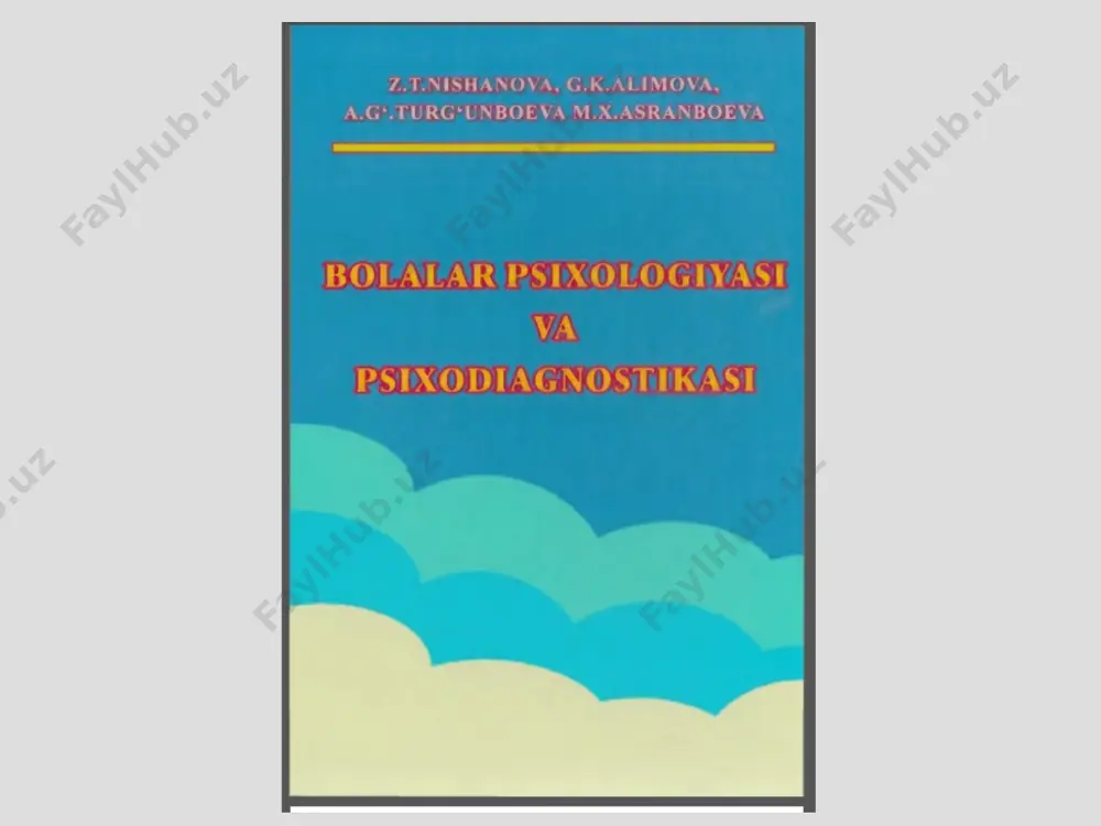 atlarni uzoq vaqt davomida, rejali,biror maqsad asosida o’rganish. bolalar psixologiyasida bu metodning ob’ektiv va sub’ektiv kuzatish turlari bor. inson psixikasidagi o’zgarishlarni kuzatish uchun quyidagilar amalga oshiriladi: kuzatishning maqsadi, vazifasi belgilanadi kuzatiladigan ob’ekt tanlanadi sinaluvchining yoshi, jinsi aniqlanadi tadqiqot o’tkazish vaqti rejalashtiriladi kuzatish qancha davom etishi qat’iylashtiriladi kuzatish insonning qaysi faoliyatida ( o’yin, o’qish, mehnat, sportda) amalga oshirilishi tavsiya qilinadi kuzatishning shakli ( yakka, guruh, jamoa bilan o’tkazilishi ) tayinlanadi kuzatilganlarni qayd qilib borish vositalari ( kundalik, kuzatish varaqasi va boshqalar) taxt qilinadi * eksperiment metodi- tabiiy va labaratoriya eksperimenti turlariga bo’linadi. tabiiy eksperiment- ( birinchi marta 1910 yilda a.f.lazurskiy taklif etgan) mo’ljallanganiga ko’ra, eksperiment o’tkazilayotganini biladigan sinaluvchida hosil bo’ladigan zo’riqishga yo’l qo’ymasligi va tadqiqotni odatdagi, tabiiy sharoitlarga ( dars, suhbat, o’yin, uy vazifalarini bajarish va boshqalar) ko’chirishi lozim. masalan, materialni yodlashning samaradorligi uni uzoq vaqt xotirada saqlab qolish to’g’risidagi ko’rsatmaga bog’liqligini tadqiq qilish tabiiy eksperimentga misol bo’la oladi. labaratoriya eksperiment- …