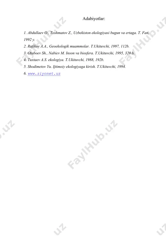 changlarning asosiy xossalari va ularni tozalash effekti - Page 5
