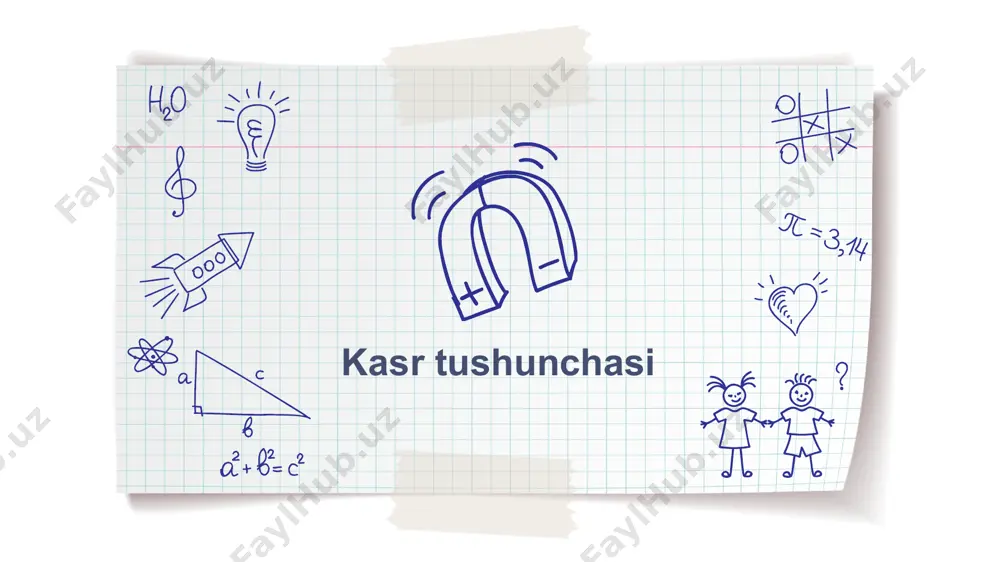 ik (katta) bo'lsa, o'sha kasr katta (kichik) bo'ladi. agar ikki kasrning surati ham maxraji ham bir xil bo'lmasa, bu ikki kasrni taqqoslash uchun kasrlarning maxrajlarini bir xilgan keltiramiz. kasrlarni taqqoslash thank you for listening image9.emf image10.emf image11.emf image12.emf image13.emf image1.png image2.png image3.emf image4.emf image5.emf image6.emf image7.emf image8.emf image15.emf image16.emf image17.emf image18.emf image19.emf image14.emf image20.jpeg image21.jpeg image22.jpeg image23.jpeg image25.emf image26.emf image27.emf image24.emf