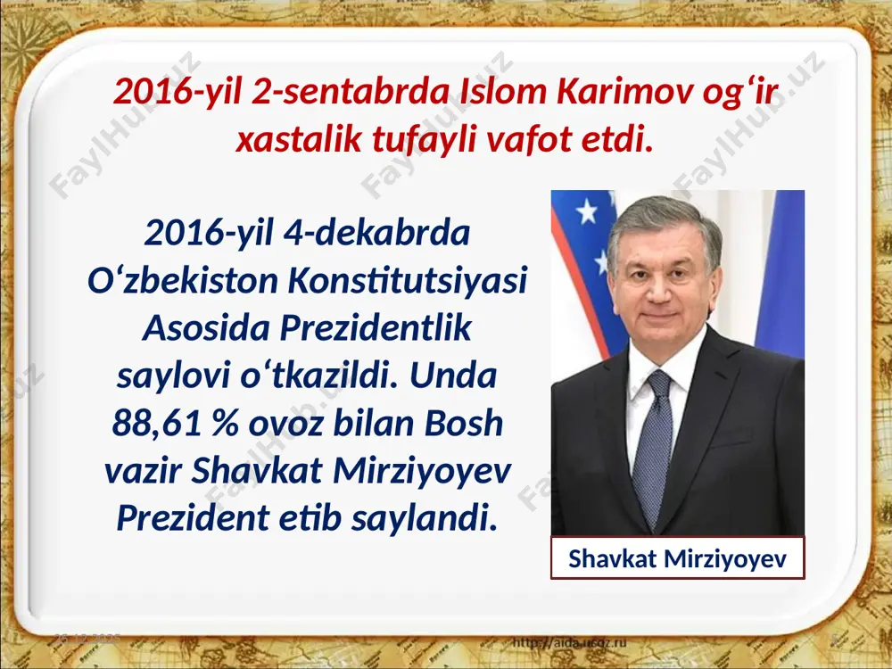 o‘zbekiston respublikasi milliy davlatchiligining shakllanishi va rivojlanishi 11- sinf - Page 5