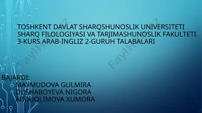 germaniyada ta'lim tizimi — PPTX