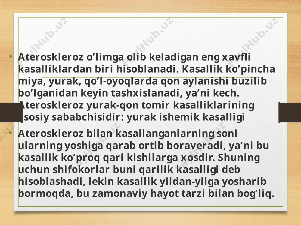 aterasklerozning kelib chiqish mexanizmi - Page 4