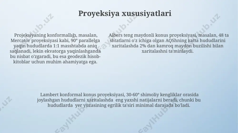 kartogirafik preksiyalar nazaryasizni asoslari - Page 5