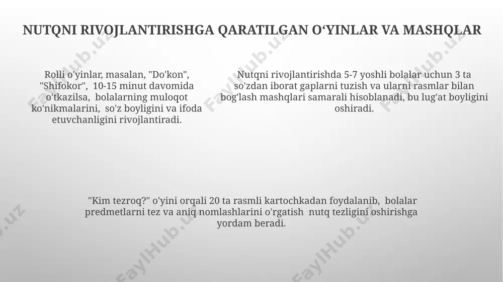 nutqni rivojlantirish darslari - Page 5