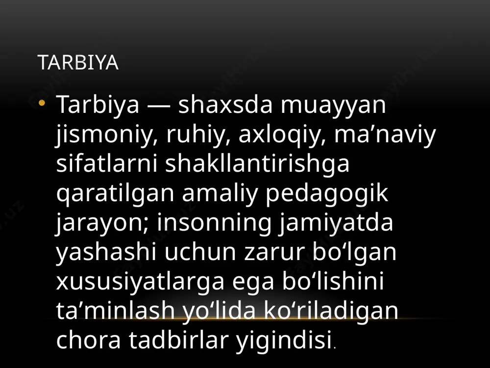 qo’llanilgan xilma-xil tarbiya metodlarini quyidagi tarzda umumlashtirish mumkin. image3.png image1.png /docprops/thumbnail.jpeg