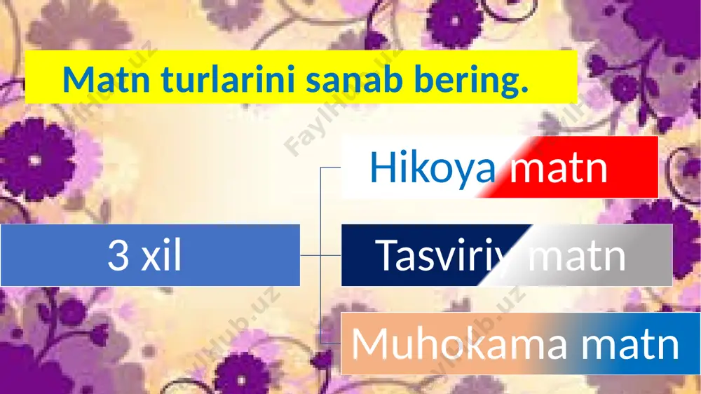 matn va uning turlari tahlili - Page 3