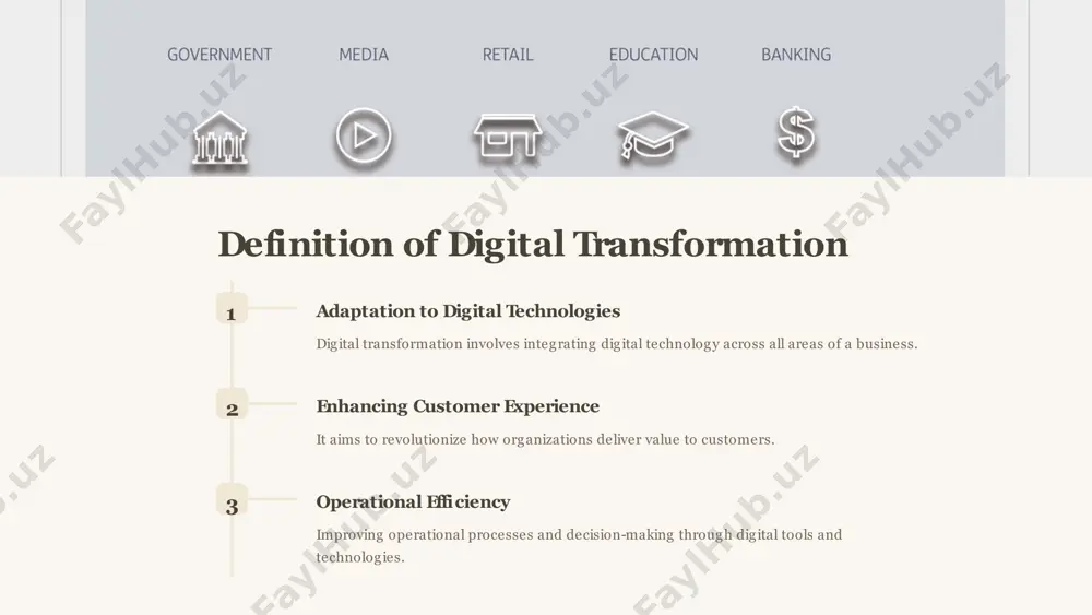 ce. multi-cloud and hybrid cloud strategies are not just gaining prominence but are becoming the standard, doubling the complexity and potential benefits for businesses. role of artificial intelligence in the digital it sector machine learning enables systems to learn and improve from experience without explicit programming. process automation automates repetitive tasks and decision-making processes using ai algorithms. predictive analytics utilizes ai to predict future outcomes based on historical and real-time data analysis. 6 importance of cybersecurity in the digital it sector 1 data protection ensures the confidentiality, integrity, and availability of sensitive data. 2 threat prevention prevents unauthorized access, fraud, and potential disruptions caused by cyber threats. 7 impact of big data and analytics in it data collection large-scale collection of data from various sources and devices. analysis and insights utilizing advanced analytics to derive valuable business insights from the data collected. decision-making empowering informed decision-making processes through data-driven insights. …