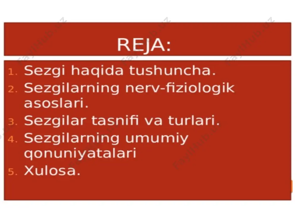 sezgilar va ularning turlari - Page 2