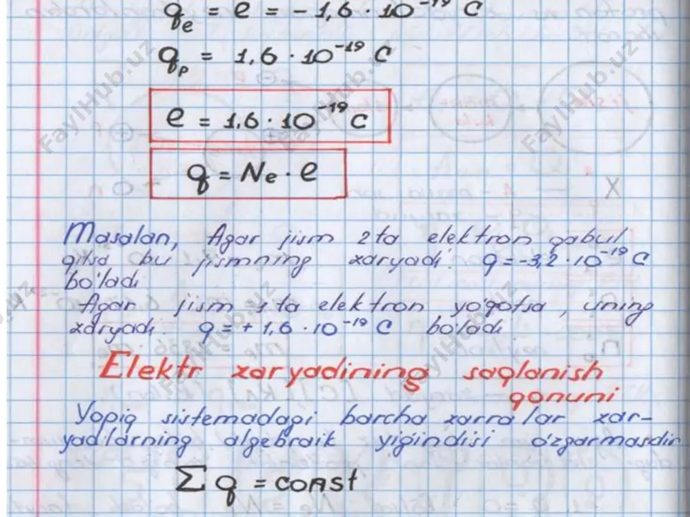 elektrostatika bo’limiga doirmasalalaryechish - Page 5