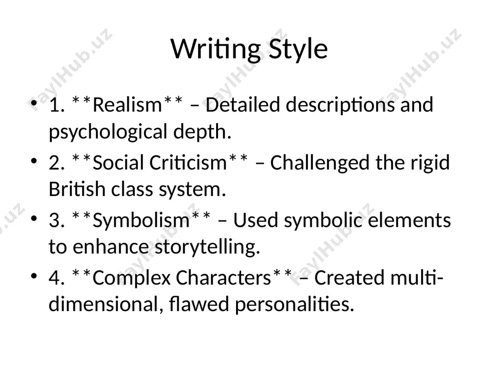 john galsworthy: his literary creativity - Page 5