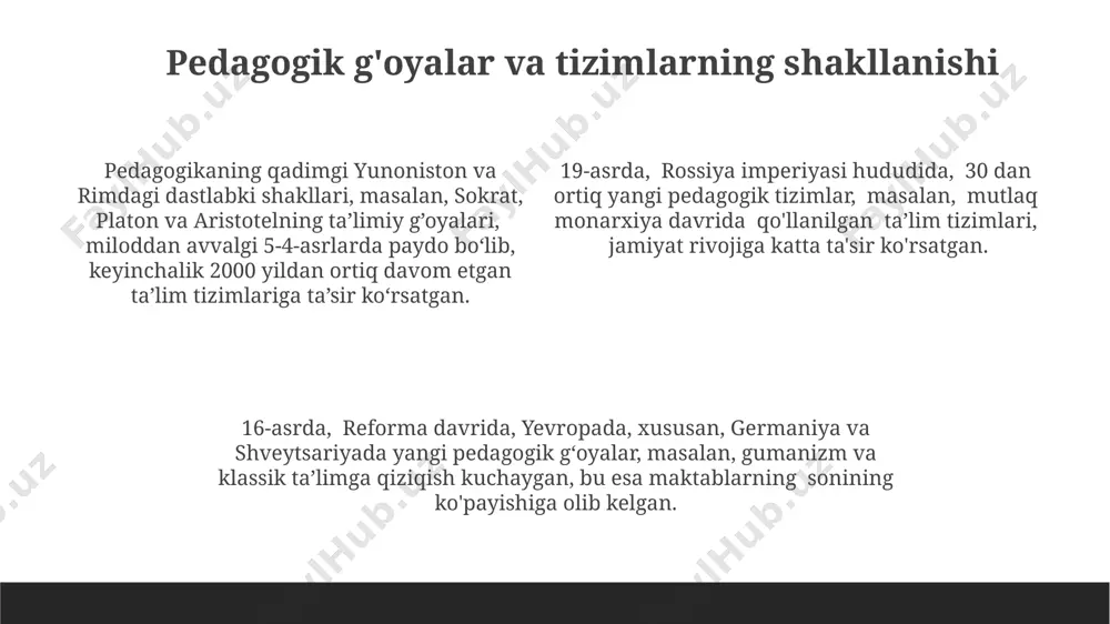 pedagogika tarixi fanining maqsad va vazifalari - Page 4