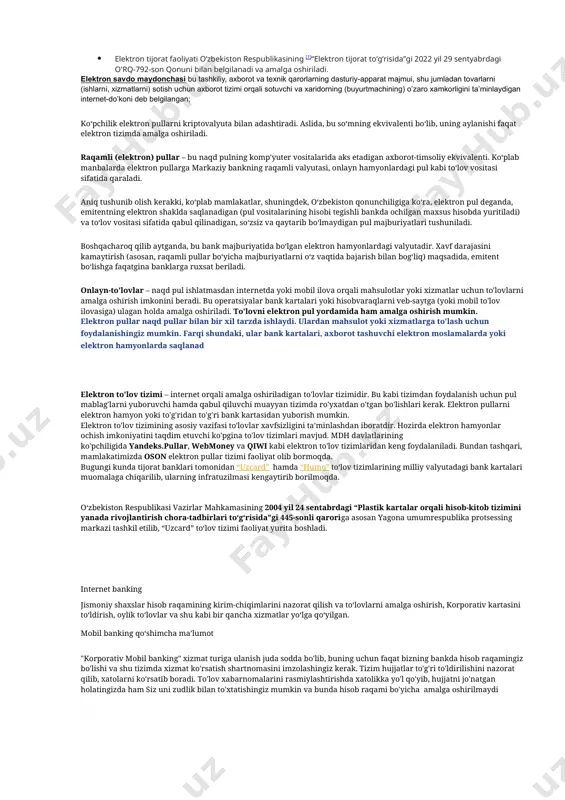 rori; - o‘zbekiston respublikasi prezidentining “o‘zbеkiston rеspublikasi prеzidеntining ayrim hujjatlariga o‘zgartish va qo‘shimchalar kiritish to‘g‘risida” gi 2016-yil 2-noyabrdagi pq-2651-son qarori; zb|рус o‘zbekiston respublikasi vazirlar mahkamasining qarori o‘zbekiston respublikasi yagona interaktiv davlat xizmatlari portali orqali elektron davlat xizmatlari ko‘rsatish tartibini takomillashtirish chora-tadbirlari to‘g‘risida o‘zbekiston respublikasi prezidentining 2017-yil 7-fevraldagi pf-4947-son farmoni bilan tasdiqlangan 2017 — 2021-yillarda o‘zbekiston respublikasini rivojlantirishning beshta ustuvor yo‘nalishi bo‘yicha harakatlar strategiyasini “xalq bilan muloqot va inson manfaatlari yili”da amalga oshirishga oid davlat dasturini bajarish, shuningdek elektron hukumat markaziy ma’lumotlar bazasi va axborot tizimlari komplekslari bilan integratsiyalash o‘zbekiston respublikasi yagona interaktiv davlat xizmatlari portali orqali elektron davlat xizmatlarini ko‘rsatish sifatini yanada oshirish maqsadida vazirlar mahkamasi qaror qiladi: 1. butunjahon internet axborot tarmog‘ida o‘zbekiston respublikasi yagona interaktiv davlat xizmatlari portalining (keyingi o‘rinlarda yagona portal deb ataladi) yangi versiyasi ishga tushirilganligi ma’lumot uchun qabul qilinsin. 2. o‘zbekiston respublikasi yagona interaktiv davlat xizmatlari portali to‘g‘risidagi nizom 1-ilovaga muvofiq tasdiqlansin. 3. belgilansinki: o‘zbekiston …