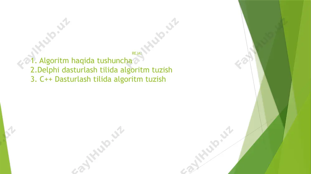 algoritmik masalalarni tuzish va dasturlash - Page 3