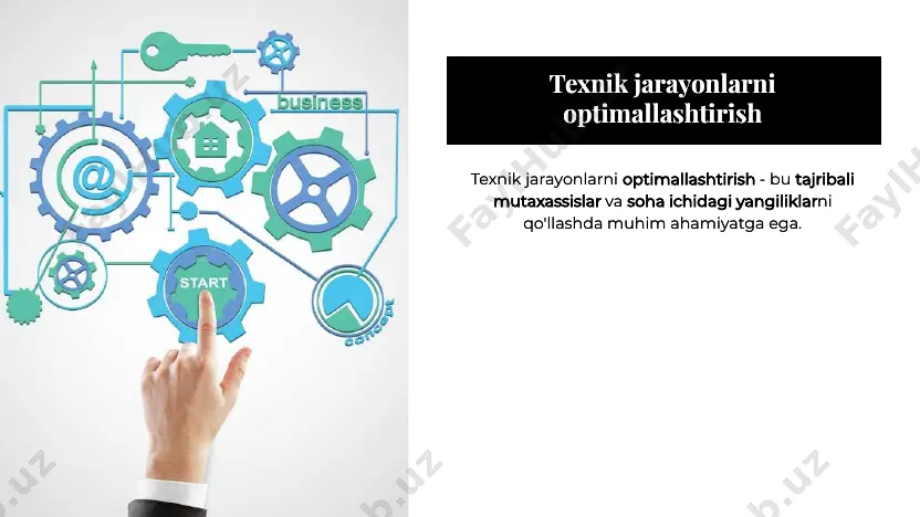 strategiyalarni qo'llash. tadbirkorlikda innovatsiyalar - bu soha ichidagi yangiliklarni qo'llash, tijoratda muvaffaqiyatli bo'lish uchun tajribali strategiyalarni qo'llash. muva�aqiyat uchun strategik rejalarni qo'llash muva�aqiyat uchun strategik rejalarni qo'llash muvaffaqiyat uchun strategik rejalarni qo'llash - bu tashkilotning tijoratda muvaffaqiyatli bo'lish uchun strategik rejalarni belgilash. muvaffaqiyat uchun strategik rejalarni qo'llash - bu tashkilotning tijoratda muvaffaqiyatli bo'lish uchun strategik rejalarni belgilash. tashkil etish rejasi muhimligi tashkil etish rejasi muhimligi tashkil etish rejasi - bu tashkilotning tijoratda muvaffaqiyatli bo'lishi uchun asosiy qadam. tashkil etish rejasi - bu tashkilotning tijoratda muvaffaqiyatli bo'lishi uchun asosiy qadam. muva�aqiyatga yetishishmuva�aqiyatga yetishish muvaffaqiyatga yetishish - bu tashkilotning tijoratda muvaffaqiyatli bo'lishi uchun strategik rejalarni muvaffaqiyatli bajarish. muvaffaqiyatga yetishish - bu tashkilotning tijoratda muvaffaqiyatli bo'lishi uchun strategik rejalarni muvaffaqiyatli bajarish.