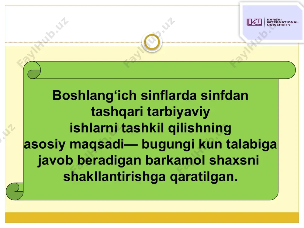 onatiliva o’qish savodxonligida sinfdan tashqaritarbiyaviy ishlar - Page 5