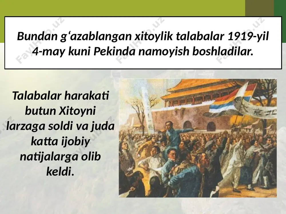 1918 – 1939-yillarda xitoy va hindiston 10- sinf - Page 5