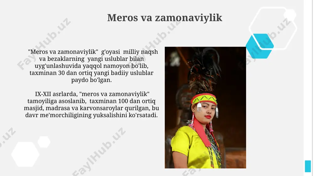 ix-xii asrlar madaniy uyg'onishi haqida taqdimot - Page 5