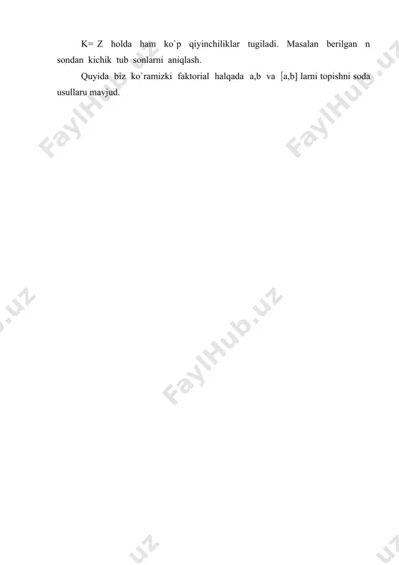 eng katta umumiy bo`luvchi va eng kichik umumiy bo`linuvchi - Page 4
