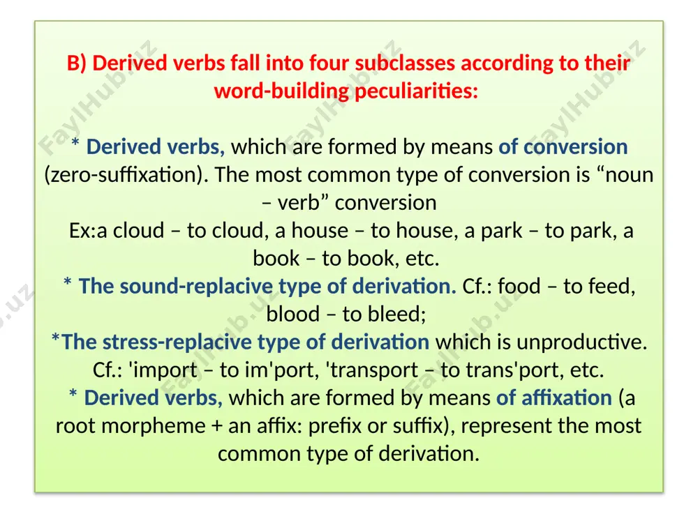structural forms and grammatical categories of the verb - Page 4